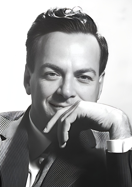 Richard Feynman portrait